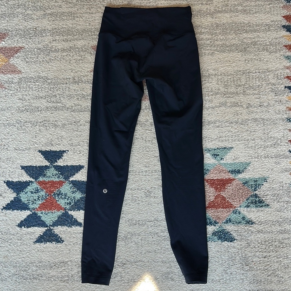 Lululemon Wunder Train navy  High-Waisted Leggings
